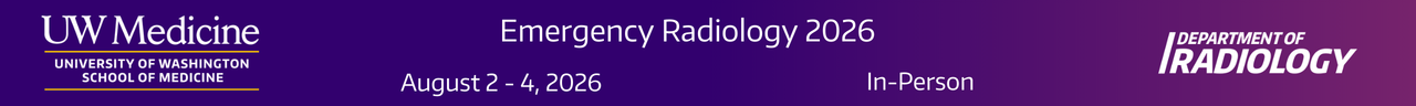 Emergency Radiology 2026 (MJ2703) Banner